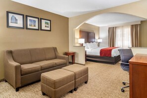 Suite, 1 King Bed, Non Smoking | Desk, soundproofing, iron/ironing board, free WiFi - Comfort Inn & Suites Macon North I-75 (Macon)