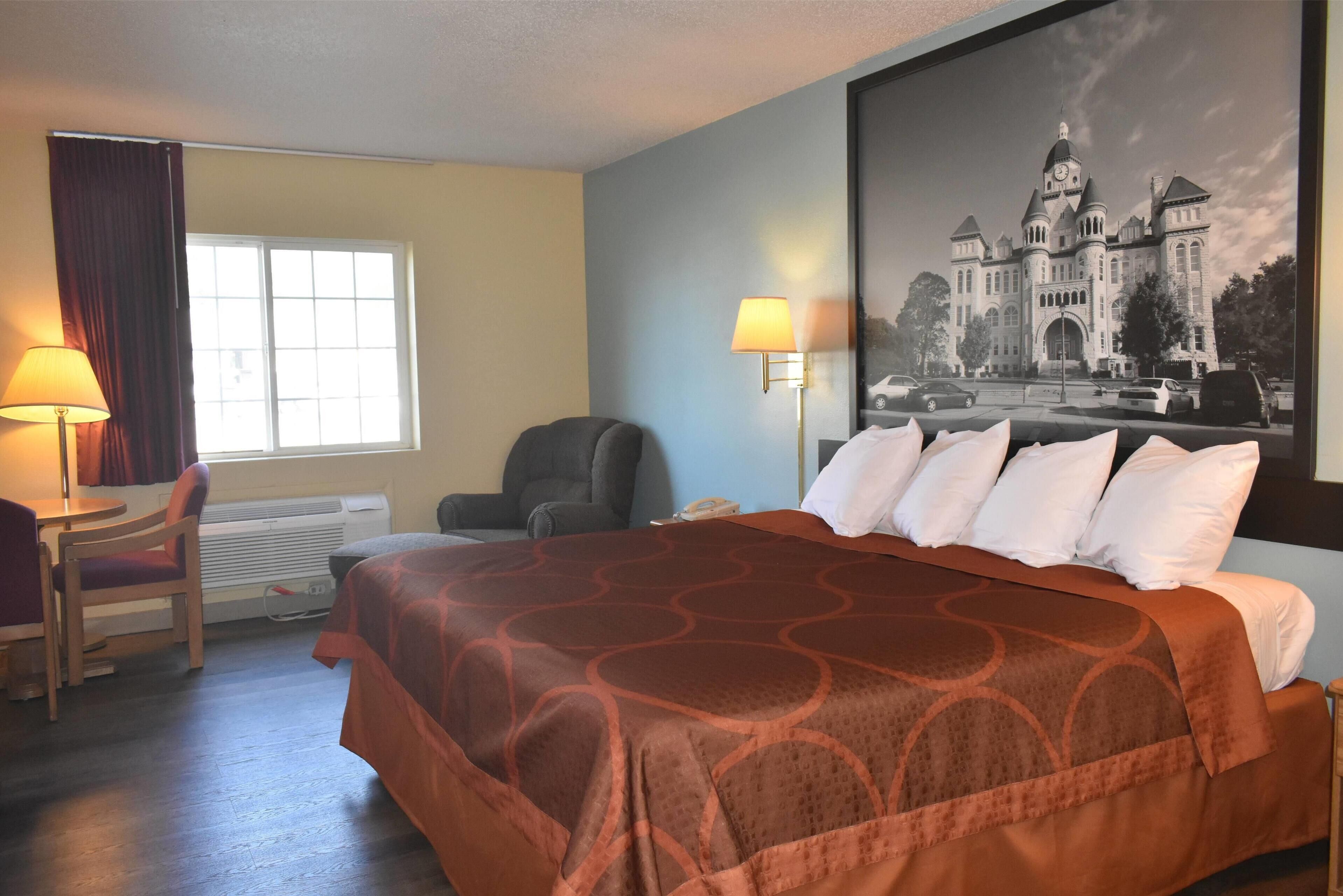 Desk, iron/ironing board, cribs/infant beds, rollaway beds