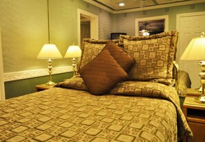 Premium bedding, iron/ironing board, free WiFi, bed sheets