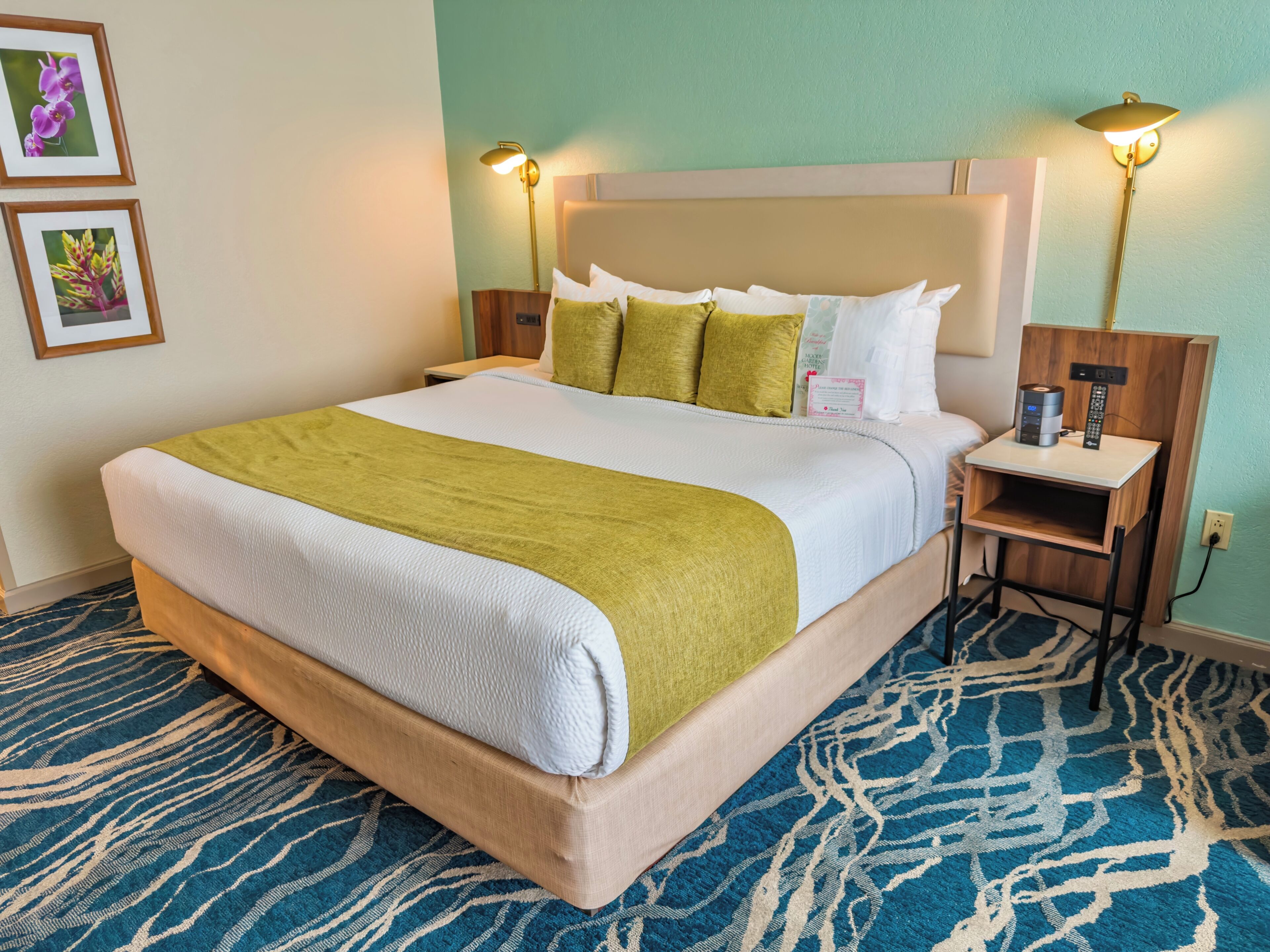 Premium bedding, pillow-top beds, in-room safe, desk