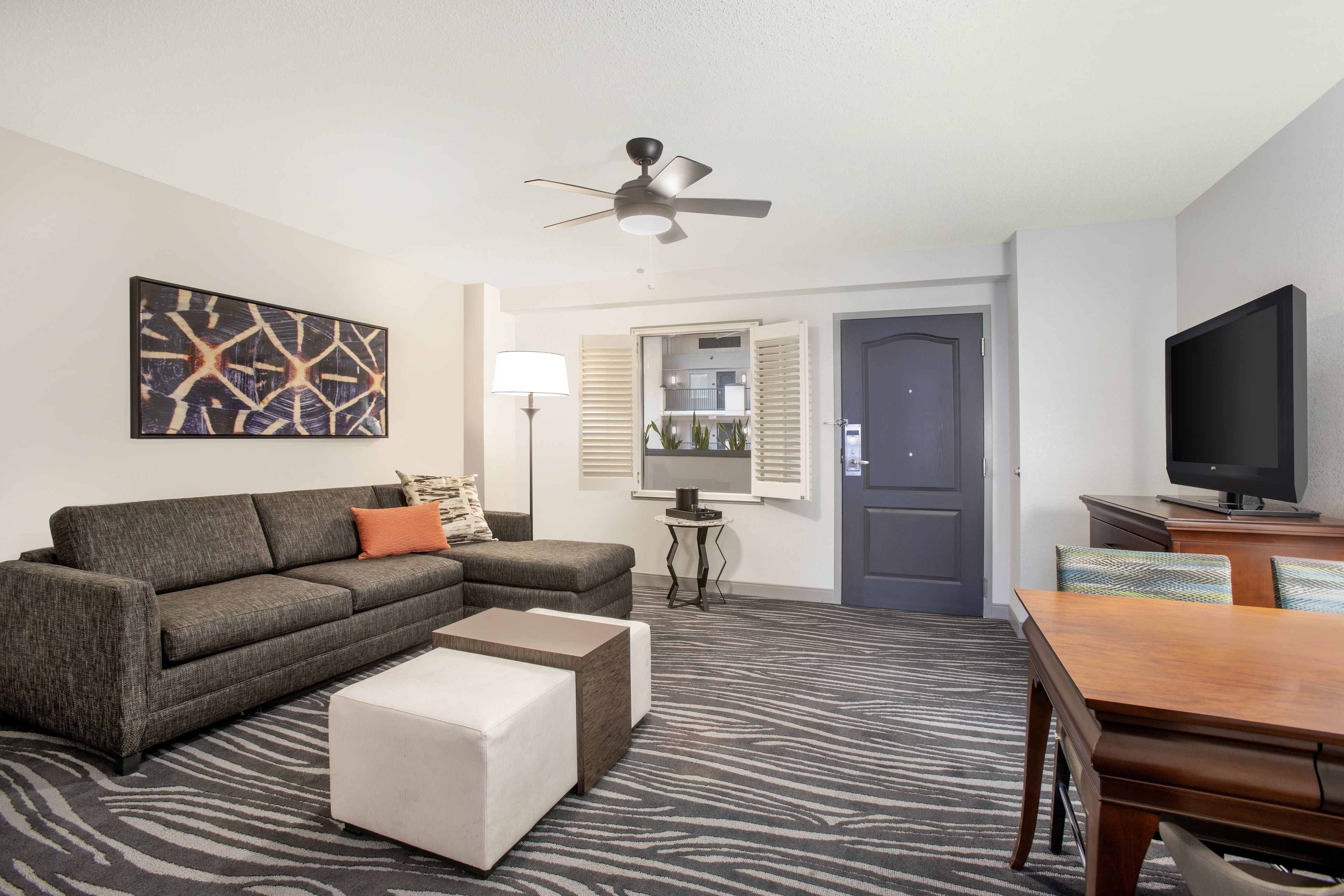 52-inch flat-screen tv with cable channels, tv