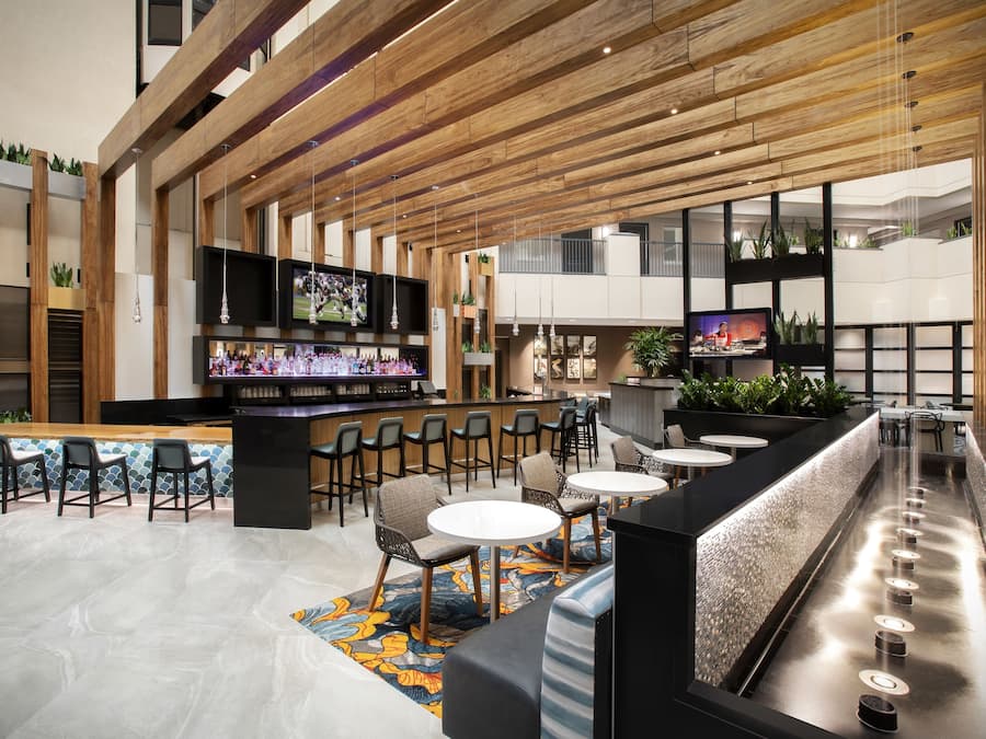 Bar (in der Unterkunft)