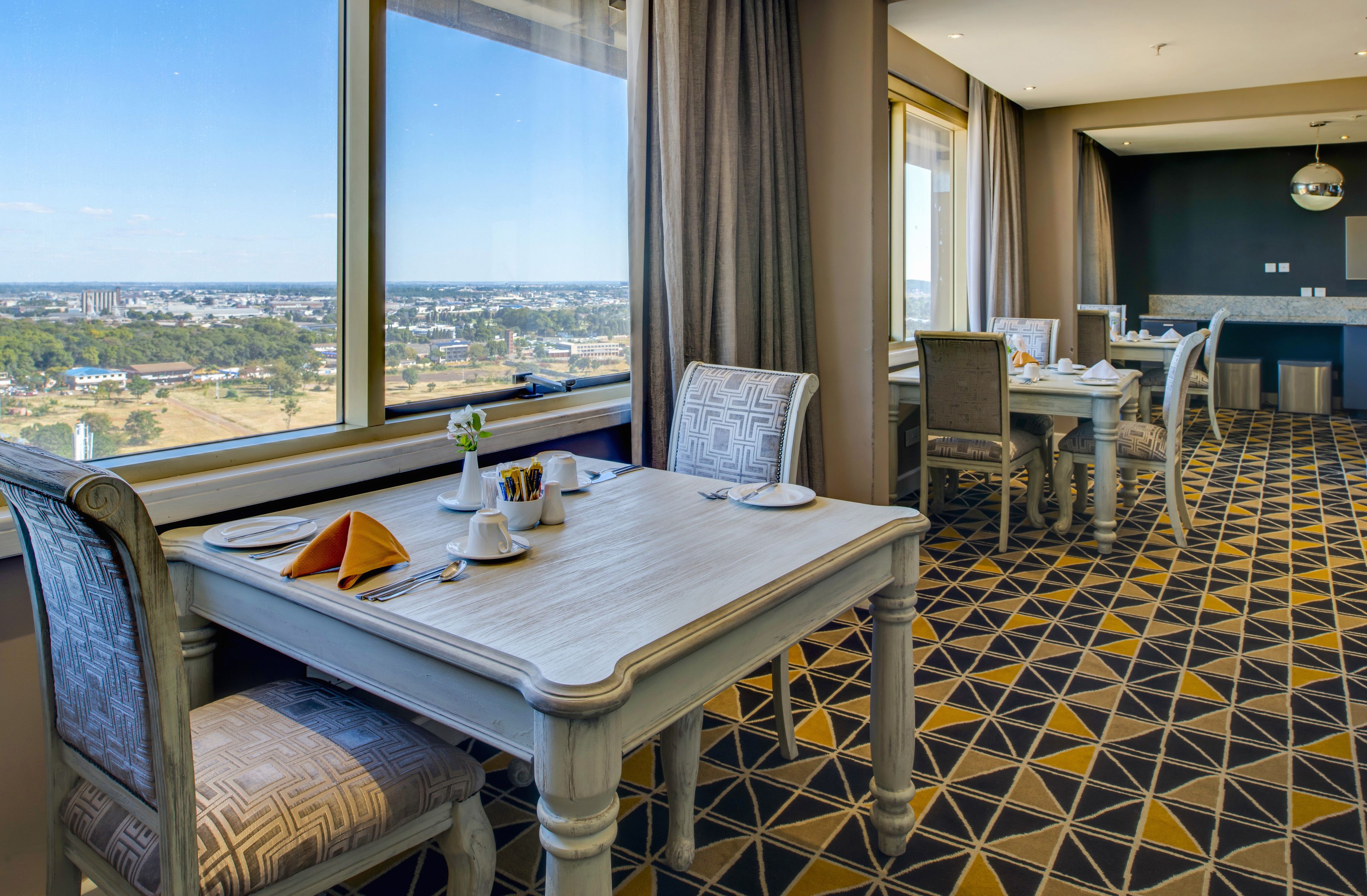 Daily buffet breakfast (USD 32 per person)