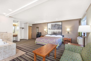 Deluxe Studio Suite, 1 King Bed, Non Smoking | In-room safe, desk, blackout drapes, free cribs/infant beds