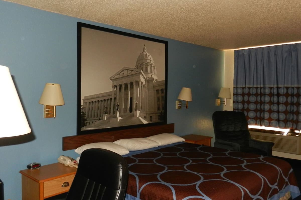 In-room safe, desk, blackout drapes, iron/ironing board