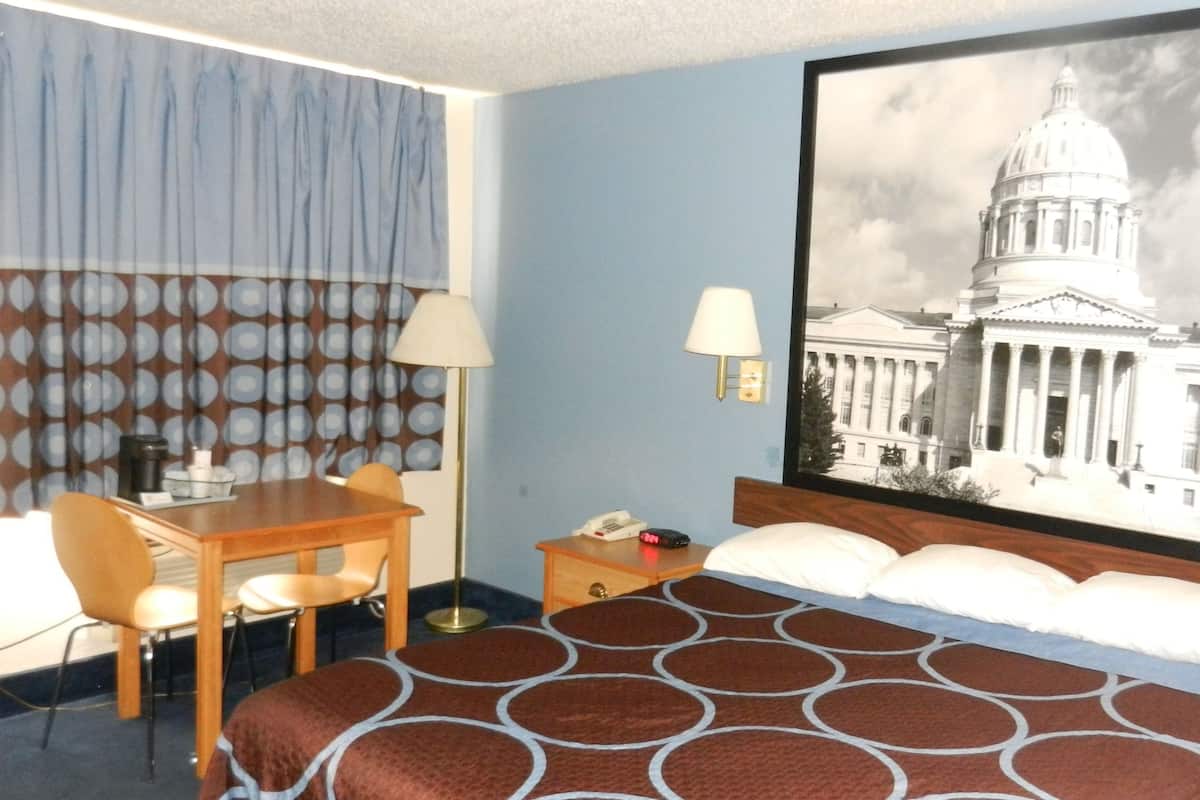 In-room safe, desk, blackout drapes, iron/ironing board