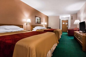 Premium bedding, iron/ironing board, free WiFi, bed sheets