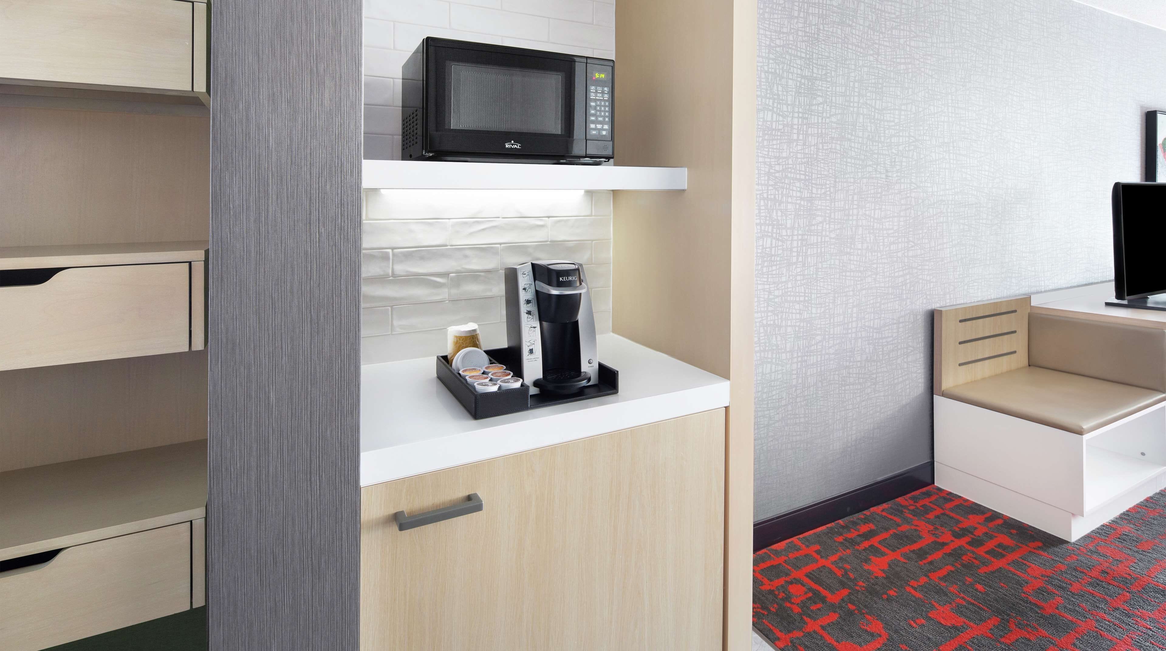 premium bedding, select comfort beds, in-room safe, desk