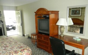 Desk, iron/ironing board, free WiFi, bed sheets