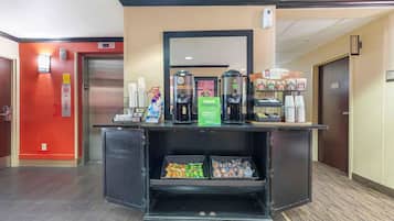 Free daily on-the-go breakfast