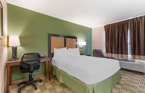 Studio, 1 Queen Bed, Non Smoking | Desk, laptop workspace, blackout curtains, iron/ironing board - Extended Stay America Suites Washington DC Gaithersburg N (Gaithersburg)