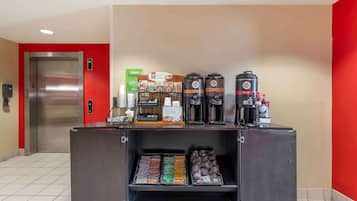 Free daily on-the-go breakfast