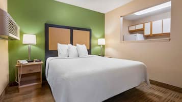 Desk, iron/ironing board, free WiFi, bed sheets