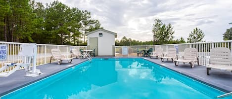 Seasonal outdoor pool