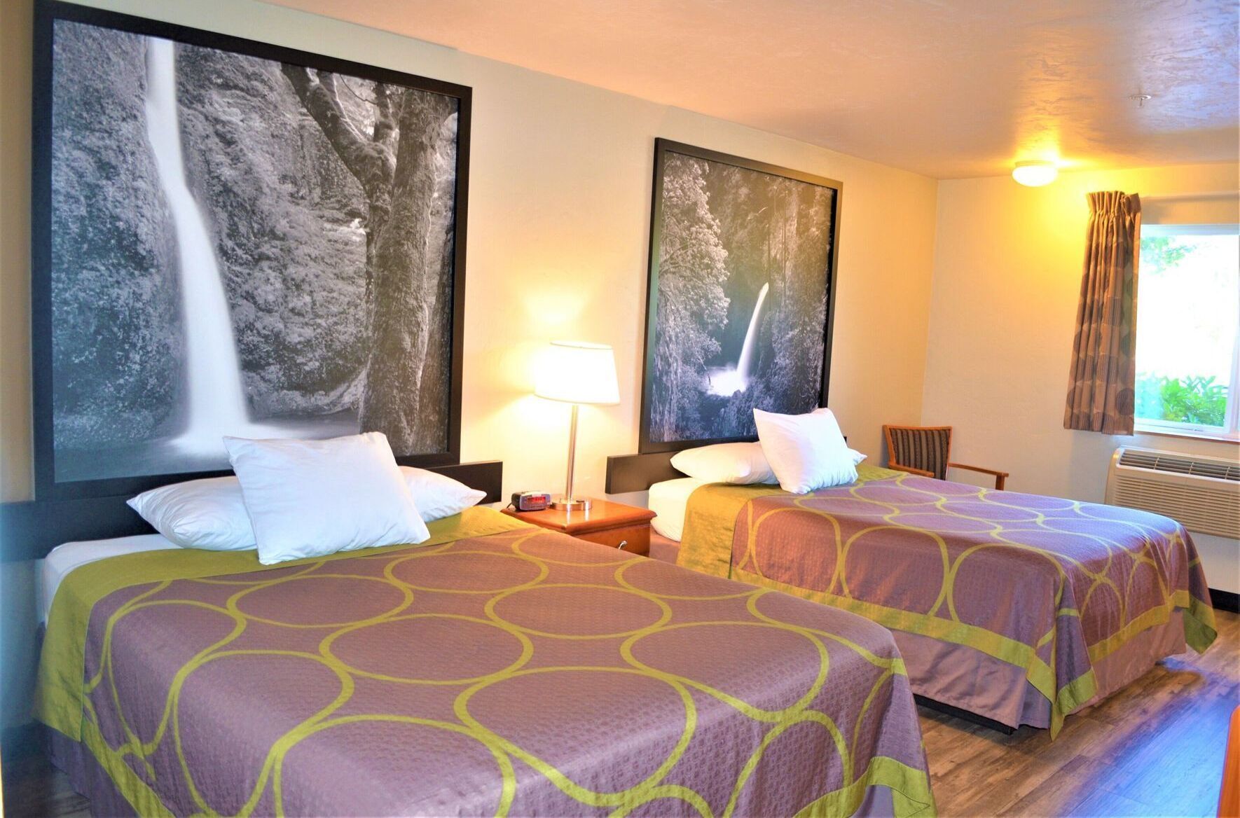 In-room safe, desk, iron/ironing board, free cribs/infant beds