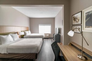 In-room safe, desk, iron/ironing board, free cribs/infant beds
