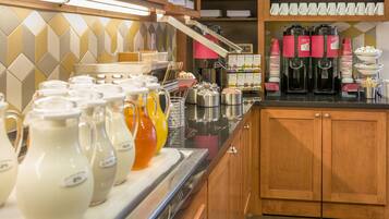 Free daily cooked-to-order breakfast