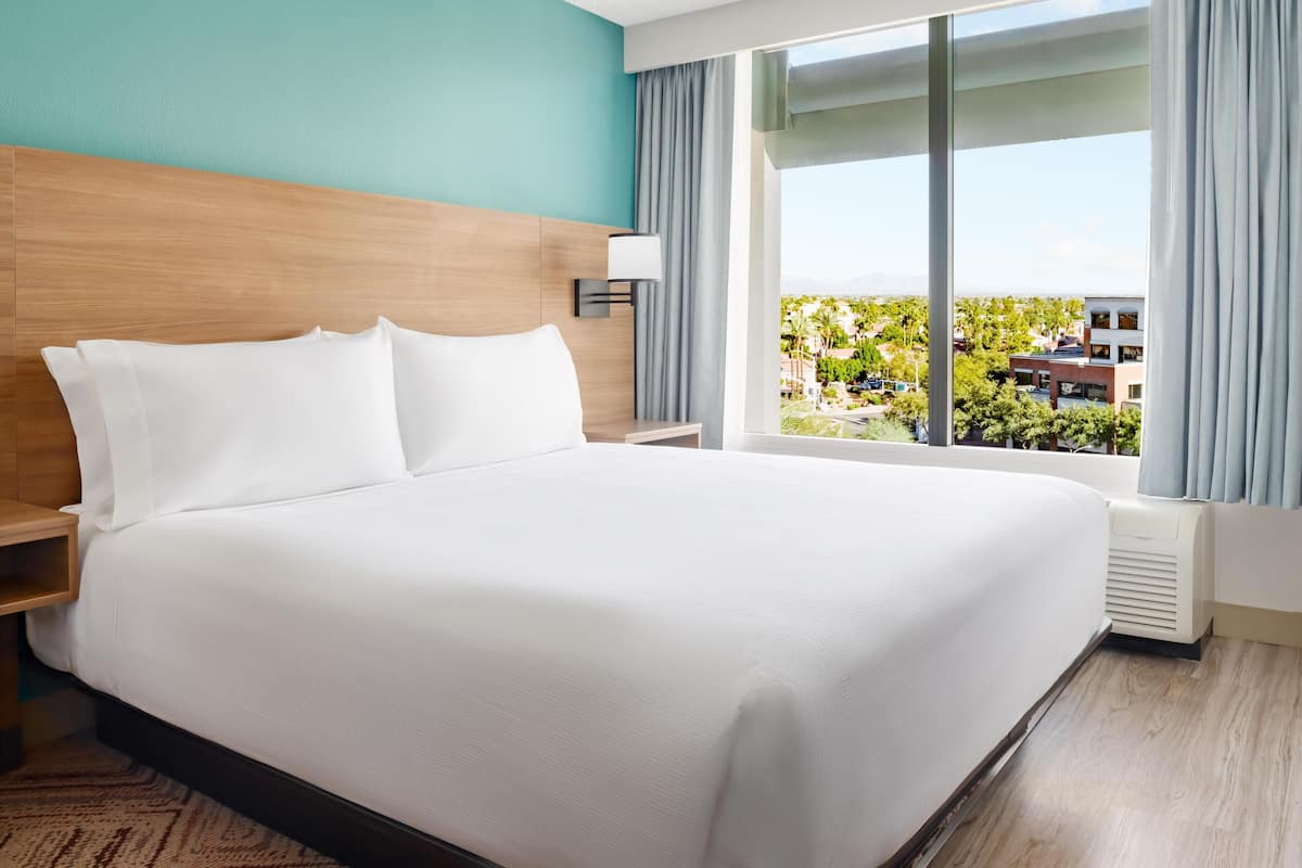 Premium bedding, pillow-top beds, in-room safe, desk