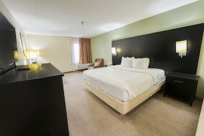 Chambre, 1 très grand lit