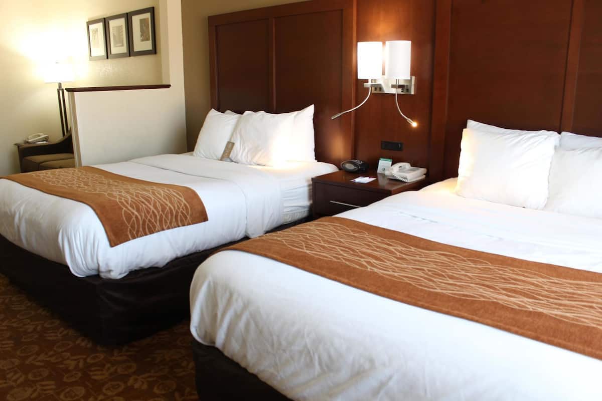 Premium bedding, Select Comfort beds, in-room safe, desk