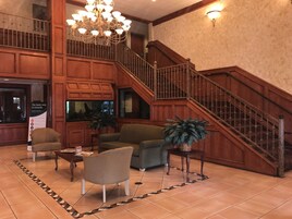 Sala de estar en el lobby