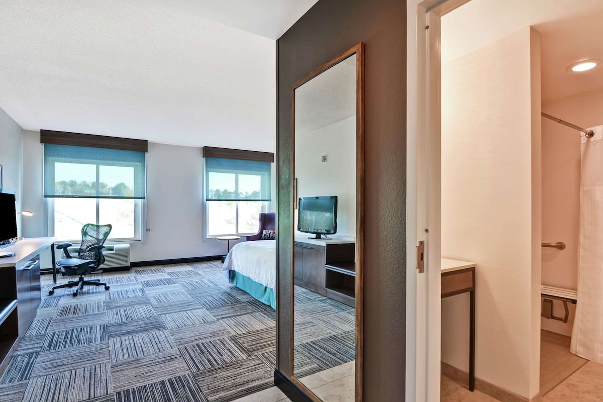 down duvets, blackout curtains, iron/ironing board, cots/infant beds