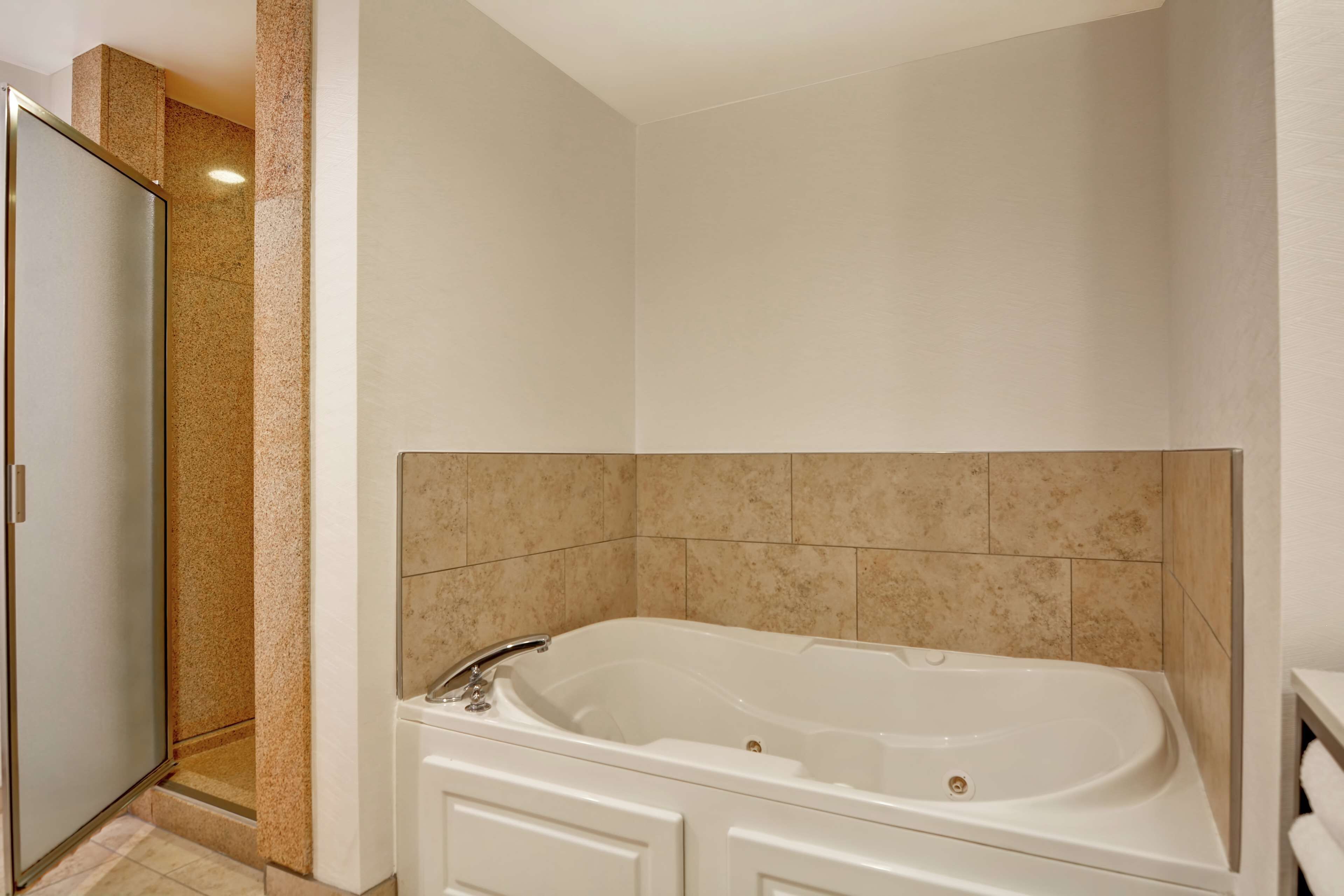 suite | bathroom | free toiletries, hair dryer, towels, soap