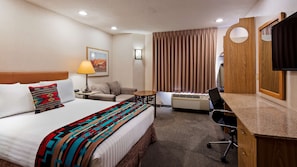 Suite, 1 Queen Bed, Non Smoking, Refrigerator & Microwave (with Single Sofabed)