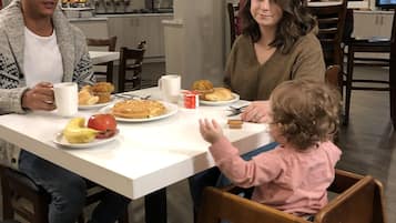 Kontinental frokost er inkludert hver dag