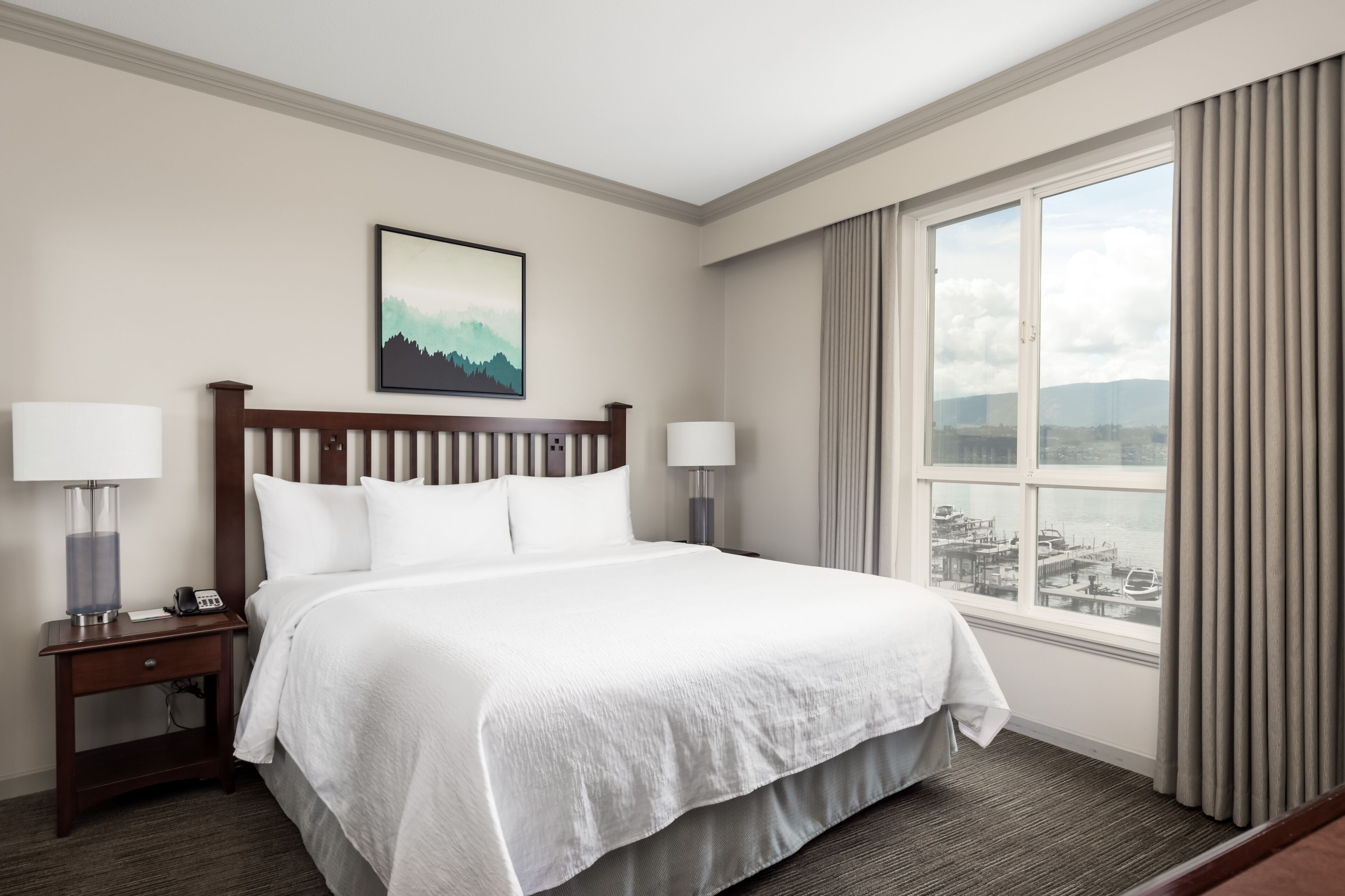 premium suite, 1 bedroom, lakeside | 2 bedrooms, premium bedding, pillow-top beds, in-room safe