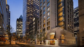 Front of property – evening/night