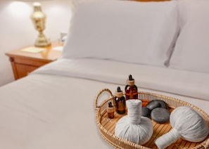 Massage dans la chambre