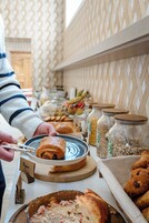 Daily buffet breakfast (EUR 15 per person)