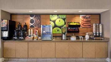 Free daily full breakfast