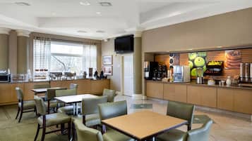 Free daily full breakfast