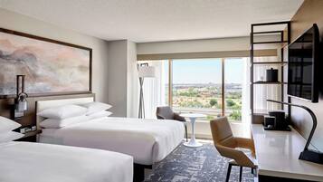 1 bedroom, premium bedding, pillowtop beds, individually decorated