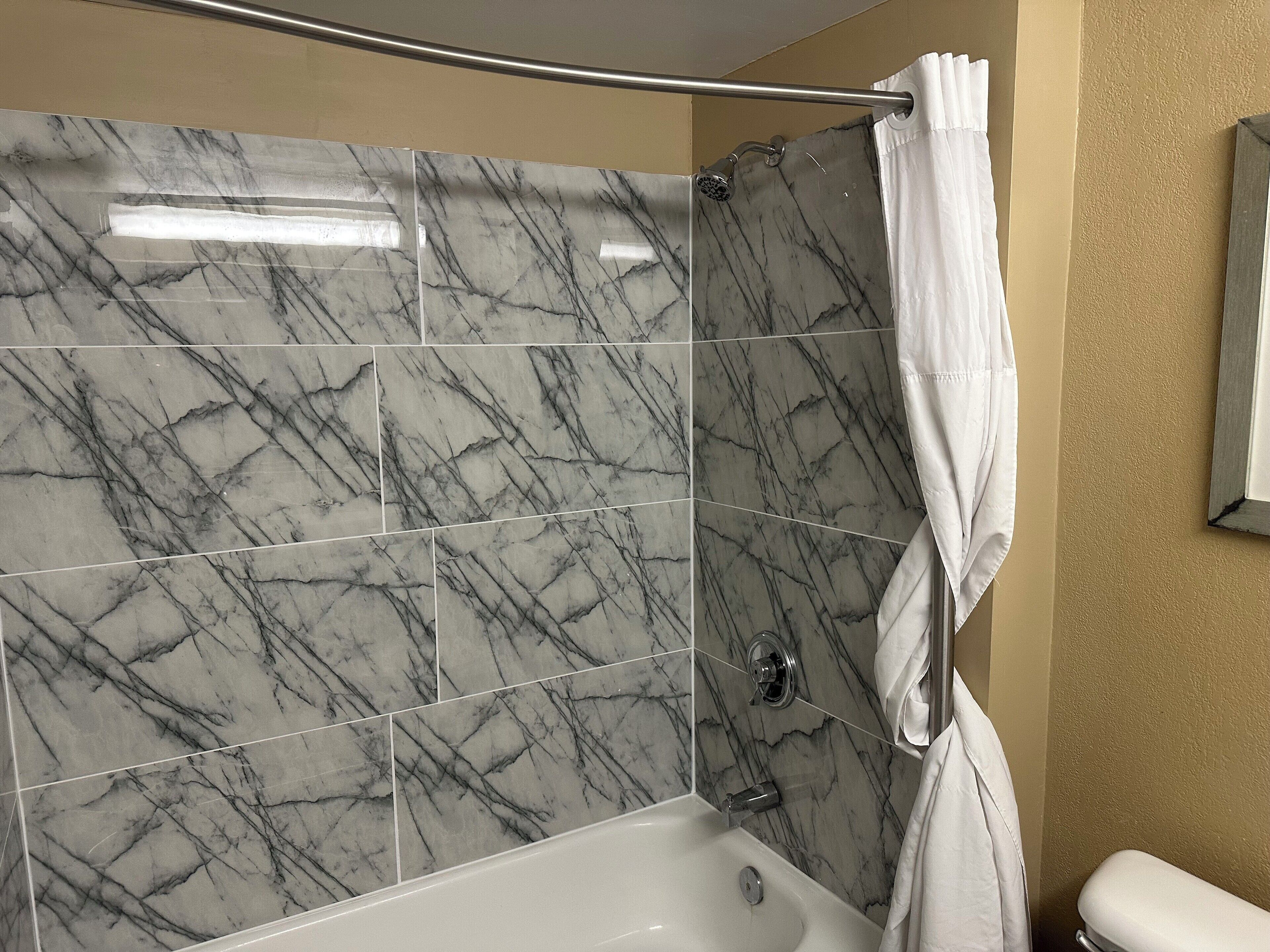 free toiletries, hair dryer, towels, soap