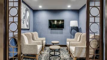 Sala de estar en el lobby