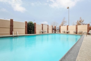 Seasonal outdoor pool