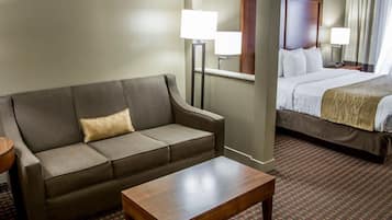 Suite, 1 King Bed with Sofa bed, Non Smoking | In-room safe, desk, laptop workspace, blackout drapes
