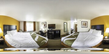 Desk, iron/ironing board, free WiFi, bed sheets