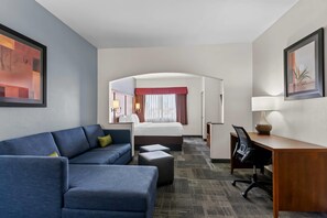 Suite, 1 King Bed, Accessible, Non Smoking | 1 bedroom, premium bedding, in-room safe, iron/ironing board - Comfort Suites Denver Tech Center (Englewood)