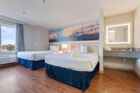 Room, 2 Queen Beds, Non Smoking | Premium bedding, down comforters, pillowtop beds, individually furnished