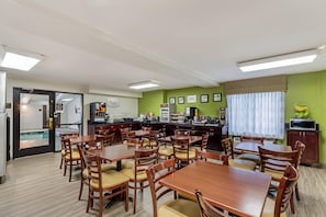 Free buffet breakfast