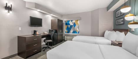 Standardzimmer, 2 Doppelbetten, Nichtraucher