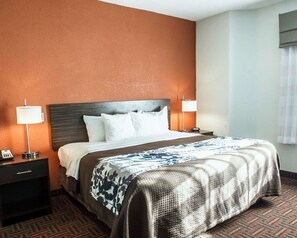 Desk, laptop workspace, blackout curtains, iron/ironing board - Sleep Inn O'Fallon near I-64 (O'Fallon)