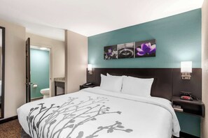 Zimmer, 1 King-Bett, Nichtraucher | Zimmersafe, Schreibtisch, Verdunkelungsvorhänge, Bügeleisen/Bügelbrett