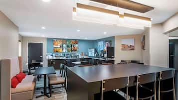 Free daily on-the-go breakfast