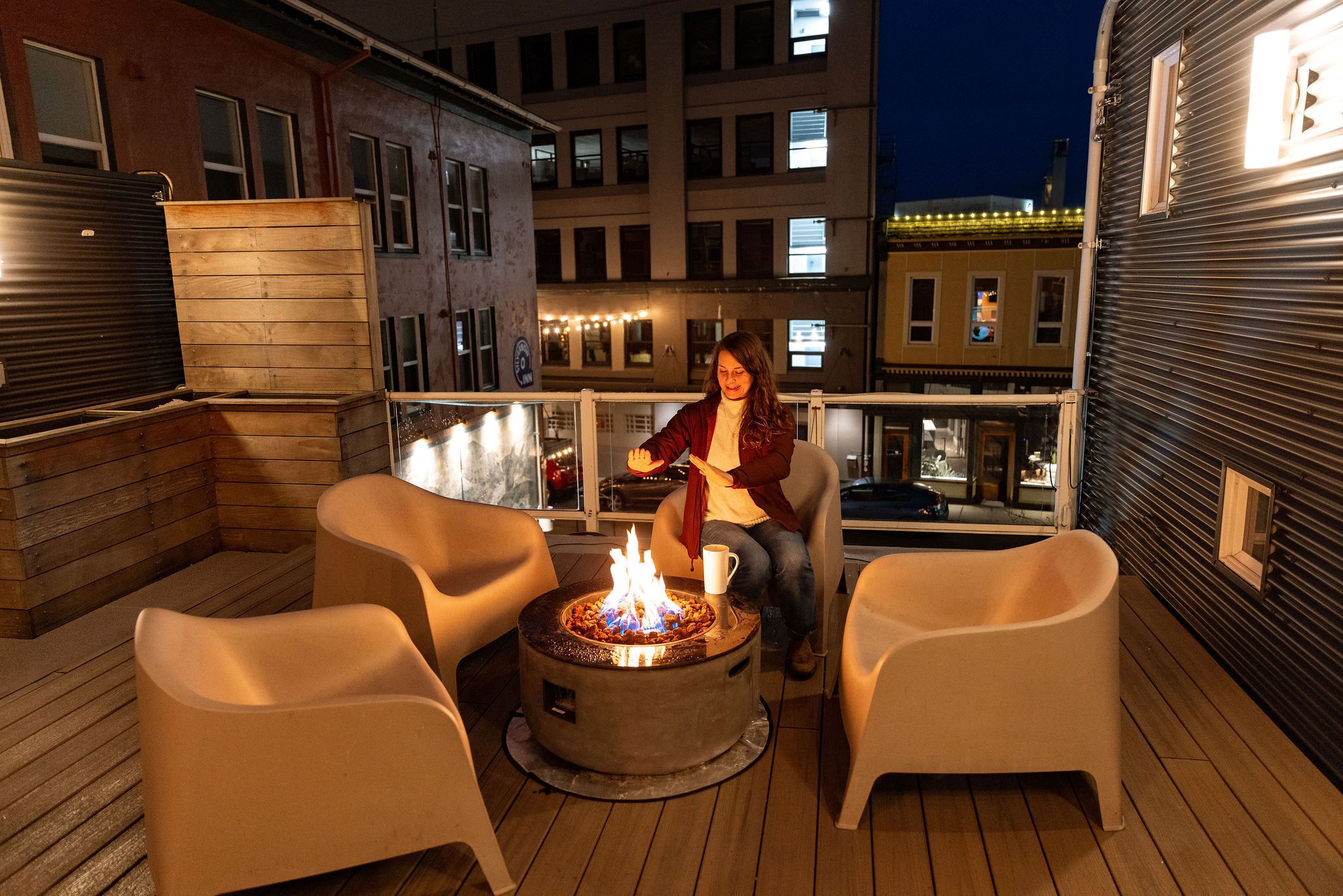 Rooftop terrace