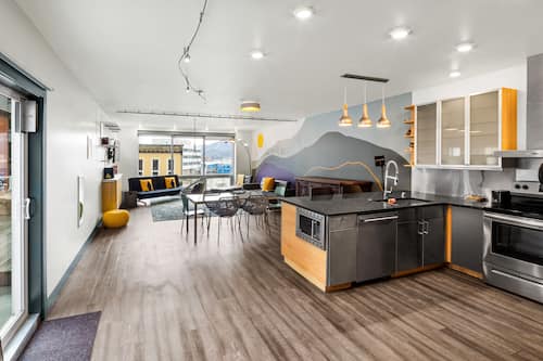 Executive-Apartment | Hochwertige Bettwaren, individuell dekoriert, individuell eingerichtet